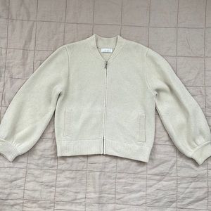 Oak & Fort Cardigan, Cream, Size XS